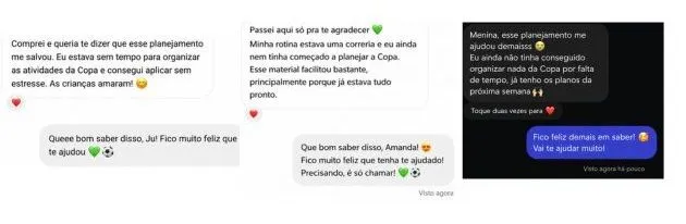 Depoimentos de professoras